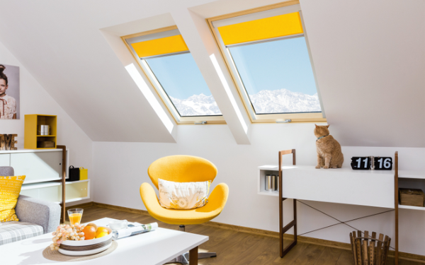Energooszczędne produkty do poddaszy - okna dachowe, schody, wyłazy