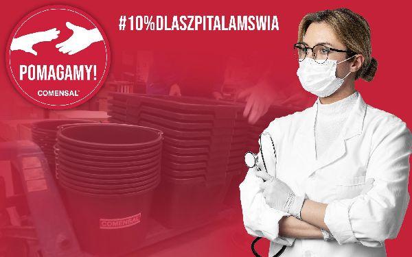 Firma COMENSAL wspiera Warszawski Szpital MSWiA